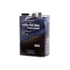 TRANSTAR® 9501 Signature Series Factory Pack Black Premium Basecoat, 1 gal, Super Jet Black, 144 g/L Actual VOC