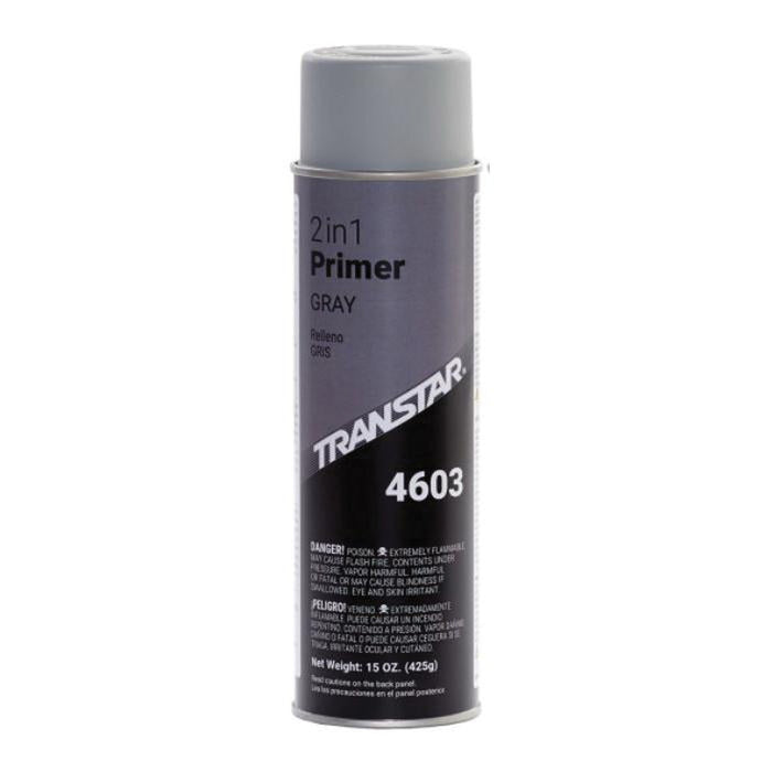 Transtar 2-in-1 Primer 4603 20 oz Gray Fast-Dry Aerosol Can