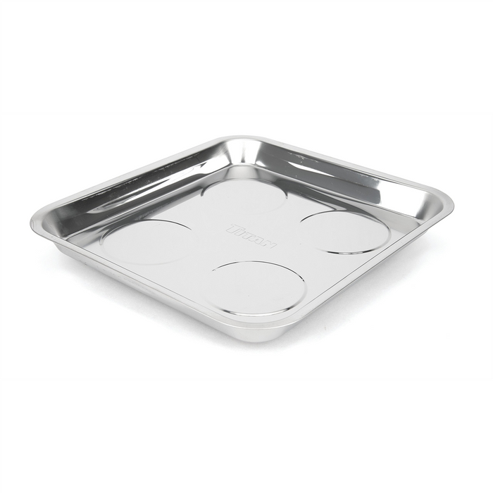 Titan Hand Tools 10-1/2" x 11-1/2" Square Magnetic Parts Tray