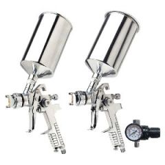 TITAN™ 19100 3-Piece HVLP Dual Set-Up Spray Gun Kit, 1000 mL Container