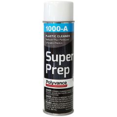 Polyvance Super Prep 1000A Plastic Cleaner, 19 Fl-Oz Aerosol, Clear, Aerosol