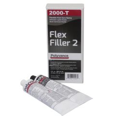 Polyvance 2000-T Flexible and Rigid Epoxy Filler, 10 fl-oz Tube, Black, Liquid