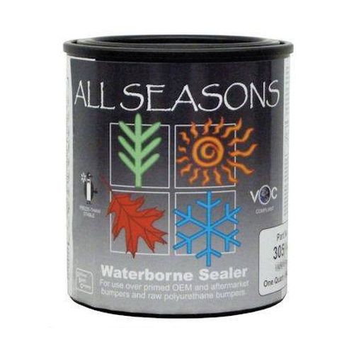 Polyvance All Seasons 3050-4 Waterborne Flexible Bumper Sealer, 1 qt Can, White, 185 g/L
