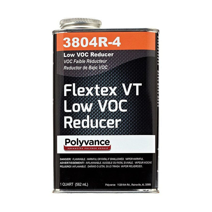 Polyvance 3804R-4 Low VOC Reducer, 1 qt Can, Liquid, Clear