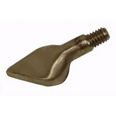 Polyvance 6031 Flat Tear Drop Welding Tip, 1-1/2 in L x 1 in W x 1 in H, Use With: Airless Plastic Welder Elements