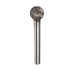 Polyvance 6122 Heavy Duty Round Burr, Carbide, Use With: Air Die Grinder