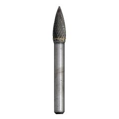 Polyvance 6125 Heavy Duty Tapered Burr, Carbide, Use With: Air Die Grinder
