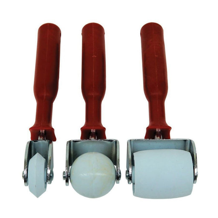 Polyvance 6148 Bumper Dent Removal Rollers Kit, Plastic, Nylon Handle