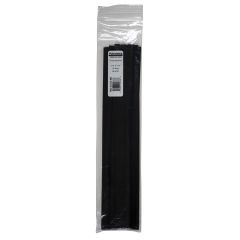 Polyvance R02-03-03-BK Welding Rod, 12 in L x 7/16 in W x 1/16 in THK, Polypropylene, Black