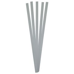 Polyvance R02-04-01-NT Welding Rod, 12 in L x 3/8 in W x 1/16 in THK, Flat, Polypropylene, Natural