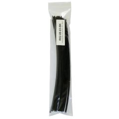 Polyvance R02-08-03-BK Corner Welding Rod, 12 in L x 1/4 in W x 1/4 in THK, V-Shape, Polypropylene, Black