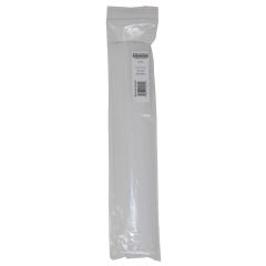 Polyvance R04-04-03-NT Welding Rod, 12 in L x 3/8 in W x 1/16 in THK, Flat, LDPE, Natural
