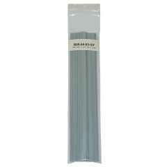 Polyvance R05-04-03-GY Welding Rod, 12 in L x 3/8 in W x 1/16 in THK, Flat, Thermoplastic Olefin, Gray
