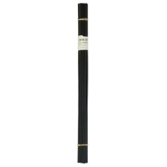 Polyvance R15-01-03-BK Welding Rod, 1/8 in Dia x 12 in L, Round, Polyphenylene Ether/Polyamide, Black