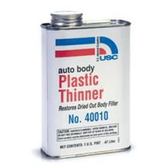 USC® 40010 Plastic Thinner, 16 oz Can, Amber Brown, Liquid