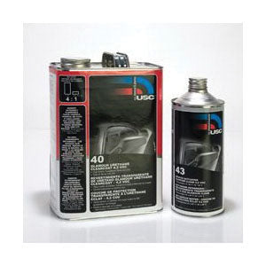 USC 40-1 High-Build Glamour Urethane Clear Coat 1 gal Liquid 4:1 Mix - Ideal for spot, panel and