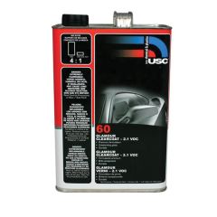 USC® 60-1 60™ High-Build Glamour Clear Coat, 1 gal, 4:1 Mixing