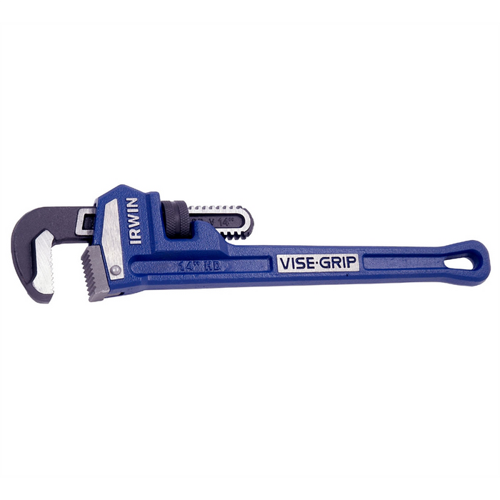 Vise-Grip / Irwin Industrial Tools in. Cast Iron Pipe Wrench with 2 in. Jaw Capaci