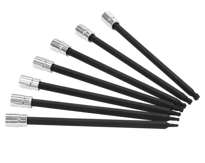 Vim Tools Ball Torx Extra Long Set, 7 piecE