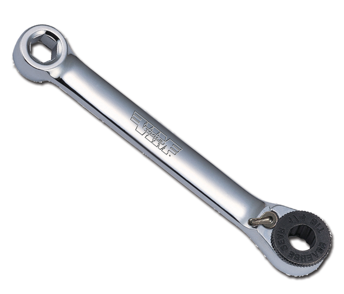 Vim Tools Hex Bit Ratchet, 1/4" hex drive both ends