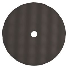 WIZARDS® The Finisher™ 11312 Buffing Pad, 8 in Overall Dia, Hook and Loop, Gray