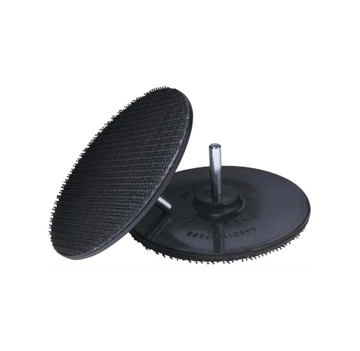 3M™ 07492 Regular Disc Pad Holder, 4 in Dia, 1/4 in Arbor, Hook and Loop Attachment
