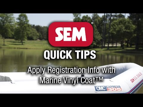 SEM M25093 Vinyl Coat, 16 oz, Sea Ray Mystic White, No VOC VOC, 24 hr Curing — view 2