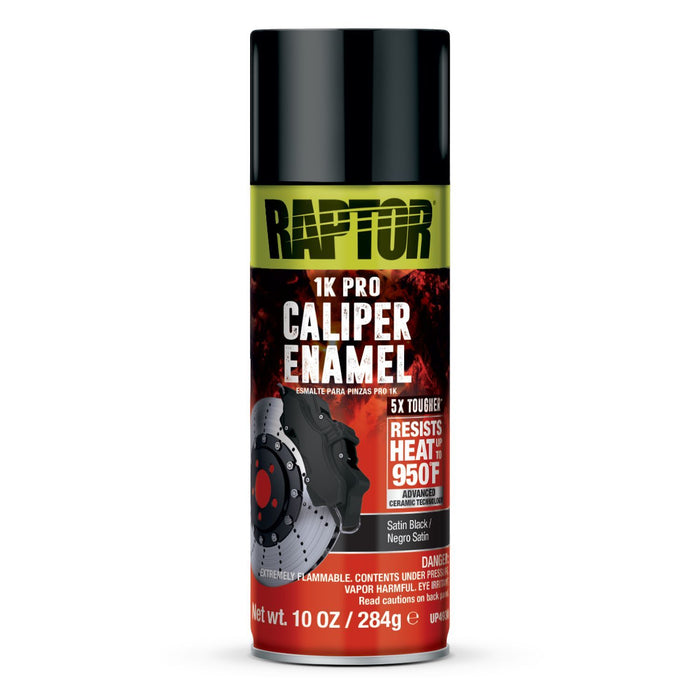 U-POL Caliper Enamel Satin Black 10oz