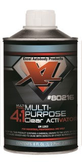 X-L Products PURPOSE CLEAR ACTIVATOR - SLOW 1/2PT