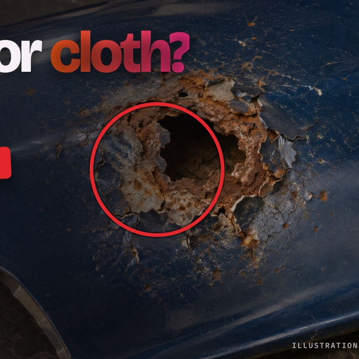 Fiberglass Resin, Mat and Cloth: How to Fix a Rust Hole (By the Sheet)