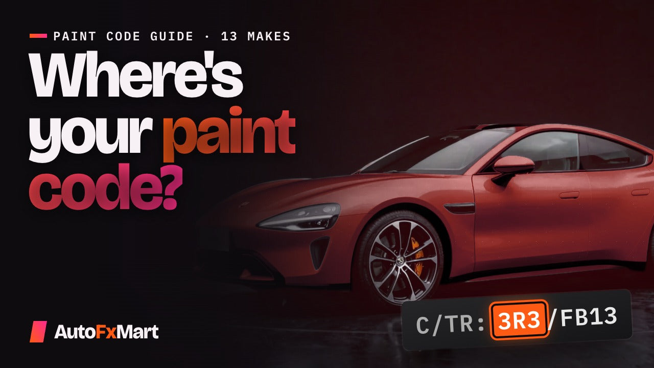 Where's Your Paint Code? Find It on Any Car | Honda, Toyota, Ford, GM + 9 More