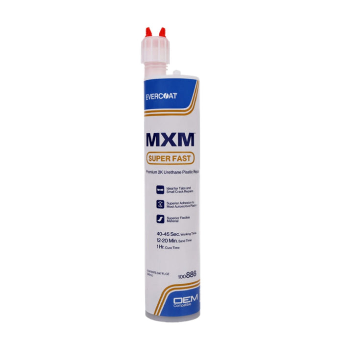 Evercoat MAXIM 100886 Super Fast Urethane Adhesive, 250 mL Bottle, Beige, Liquid, 1 hr Curing — view 2