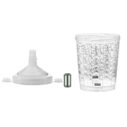 SATA Cup, 0.3L, Std Lid, 200m Plug-In Sieve, 40 Pk — view 4