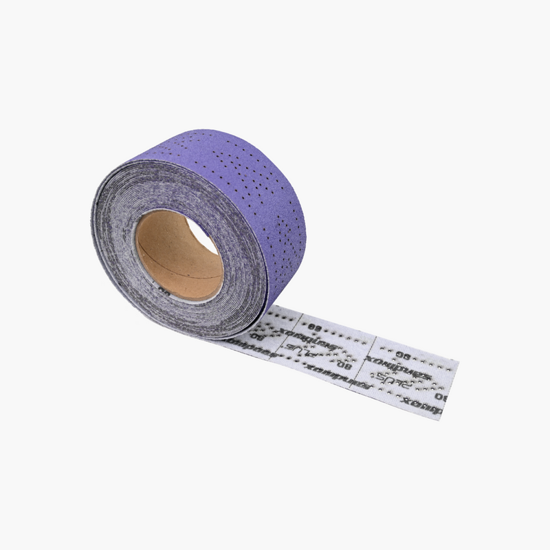 Products AFR180PGMH Ceramic Air File Roll 180G, Multiple-Hole Grip