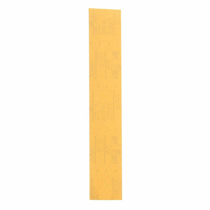 3M™ 02473 236U Series Coated Abrasive Sheet, 2-3/4 in W x 16 in L, P120 Grit, Coarse Grade, Gold, Dry