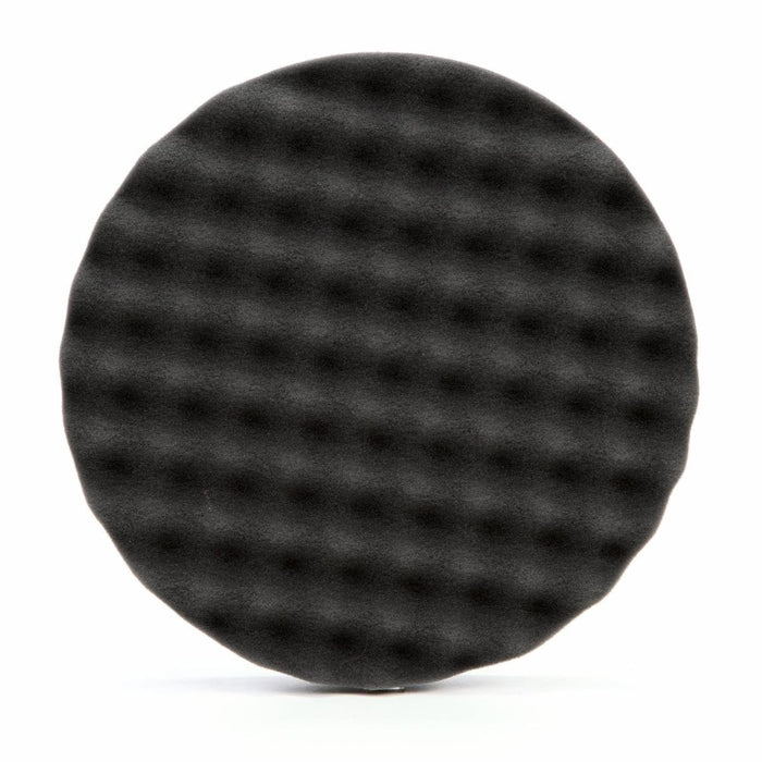 Perfect-It™ 05738 Single Sided Polishing Pad, 8 in Dia, Hookit™ Attachment, Foam Pad, Black