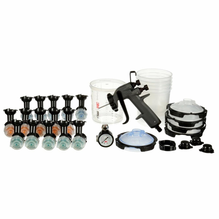 3M™ 26778 Performance Spray Gun System with PPS 2.0, 1.2 to 2 mm Nozzle Size, 145 psi, 13 scfm