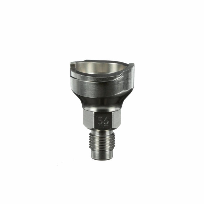 PPS™ 26007 Series 2.0 #S6 Adapter, 1/4 in - 19 TPI BSP (Male), Use With: Series 2.0 Spray Cup System