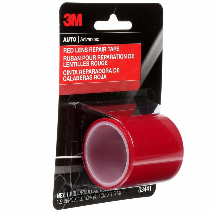 3M™ 03441 Single Sided Lens Repair Tape, 60 x 1-7/8 in, Red