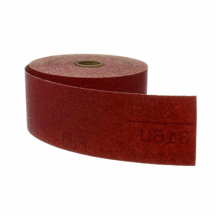 3M™ 01688 316U Series Abrasive Sheet Roll, 2-3/4 in W x 25 yd L, P80 Grit