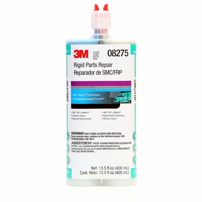 3M™ 08275 2-Part Rigid Parts Repair Adhesive, 400 mL Cartridge, Paste, Blue, 4 hr Curing