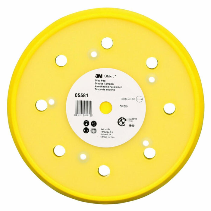 3M™ 05581 Dust Free Disc Pad, 8 in Dia, PSA Attachment