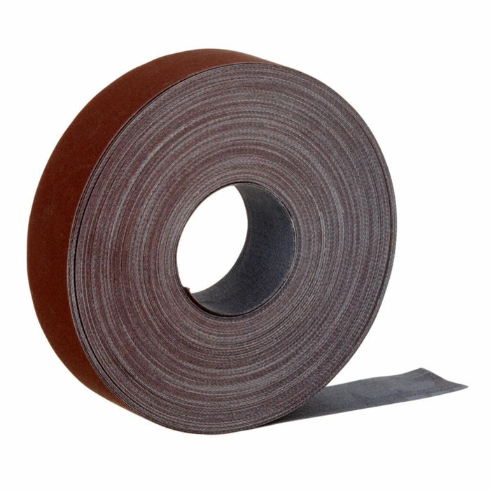 3M™ 19779 314D Series Utility Cloth Roll, 1 in W x 20 yd L, P180 Grit, Very Fine Grade, Aluminum Oxide