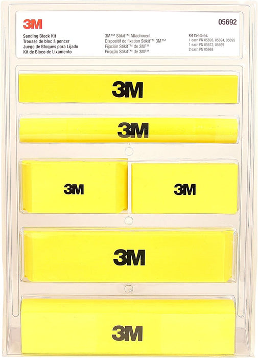 3M™ 05692 Sanding Block Kit, PSA Attachment