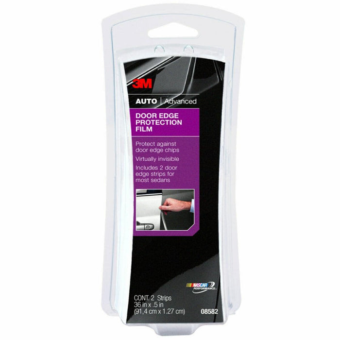 3M™ 08582 Door Edge Protection Film, 36 x 1/2 in, 2 mil THK, Clear