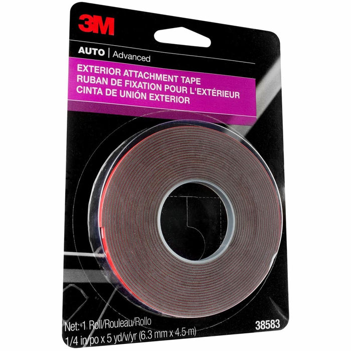 3M™ 38583 Exterior Attachment Tape, 15 ft x 1/4 in