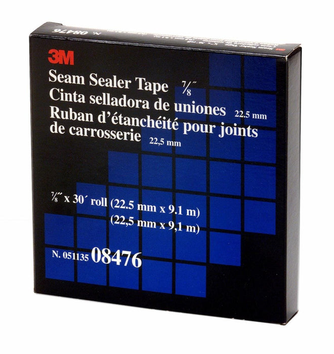 3M™ 08476 Seam Sealer Tape, 30 ft x 7/8 in, 20 mil, Gray