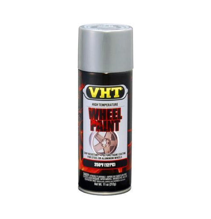 VHT® SP188 High Temperature Wheel Paint, 11 oz Aerosol Can, Gloss Ford Argent Silver, 30 min Touch Curing