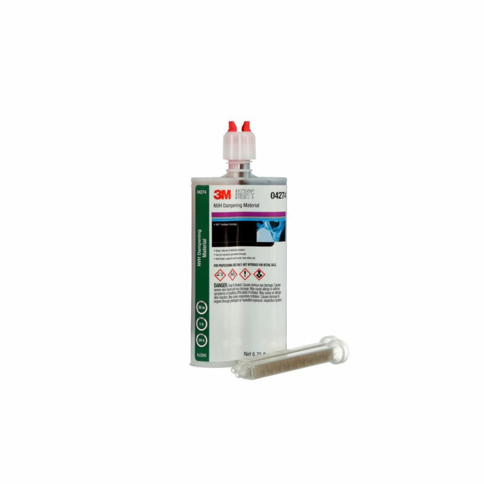 3M™ Duramix™ 4274 NVH Dampening Material, 200 mL Cartridge, Liquid, Black/Clear, 60 min Application