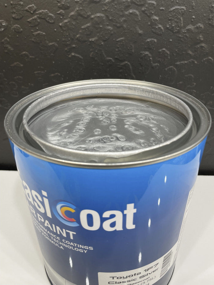 Toyota 1f7  Classic Silver basecoat 1 gallon EasiCoat, kit — view 2